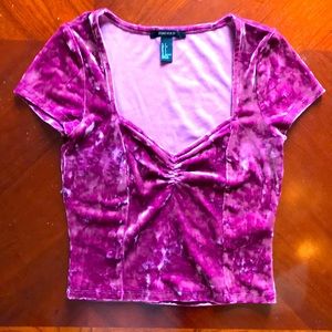 Forever 21 cropped top size S